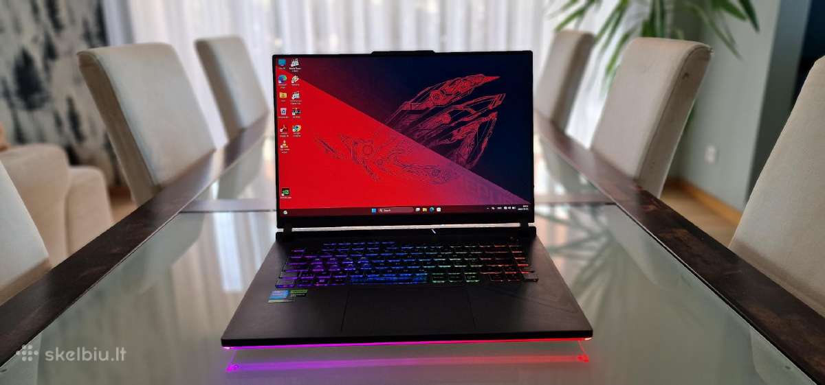 Asus Strix G16, i7-13650hx, 1tb SSD, Rtx 4060 8gb - nuotraukos Nr. 8