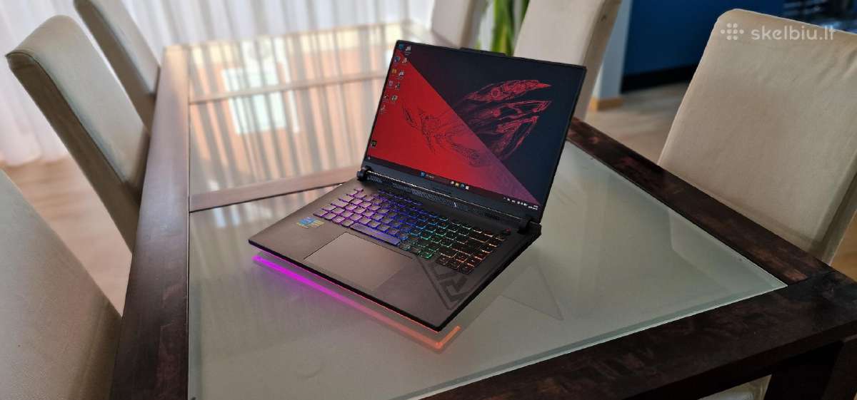 Asus Strix G16, i7-13650hx, 1tb SSD, Rtx 4060 8gb - nuotraukos Nr. 13
