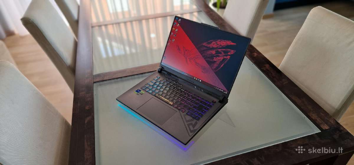 Asus Strix G16, i7-13650hx, 1tb SSD, Rtx 4060 8gb - nuotraukos Nr. 14