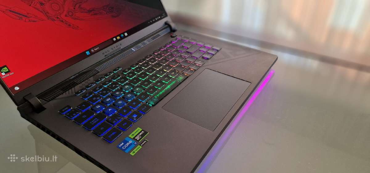 Asus Strix G16, i7-13650hx, 1tb SSD, Rtx 4060 8gb - nuotraukos Nr. 23