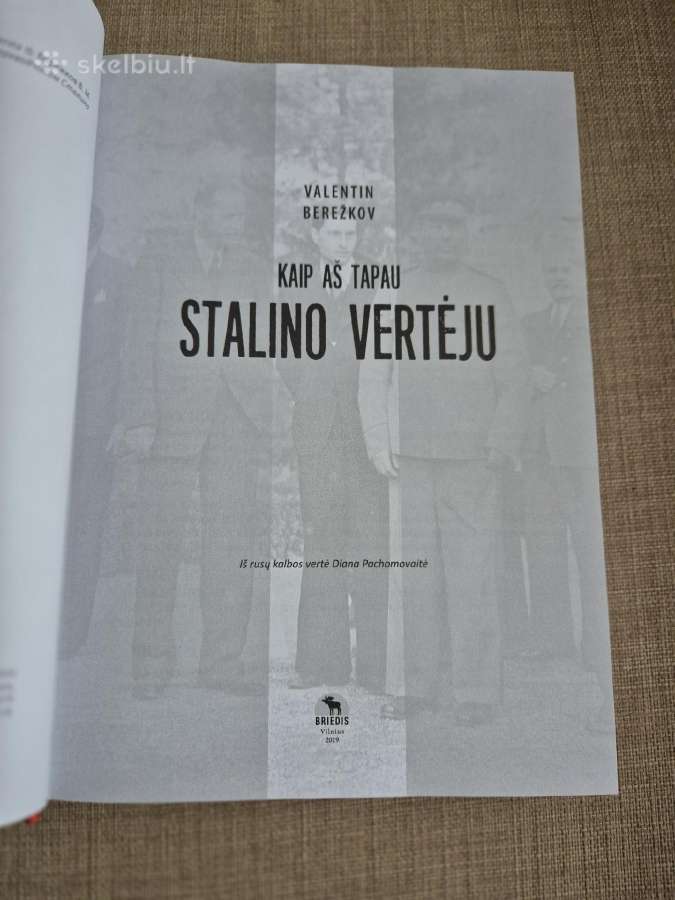 Kaip aš tapau Stalino vertėju (Valentin Berežkov) - nuotraukos Nr. 2