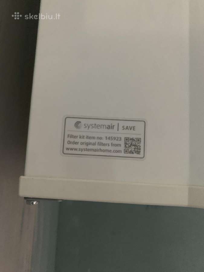 Rotacinis Rekuperatorius Systemair Save Vtr 250/b - nuotraukos Nr. 2