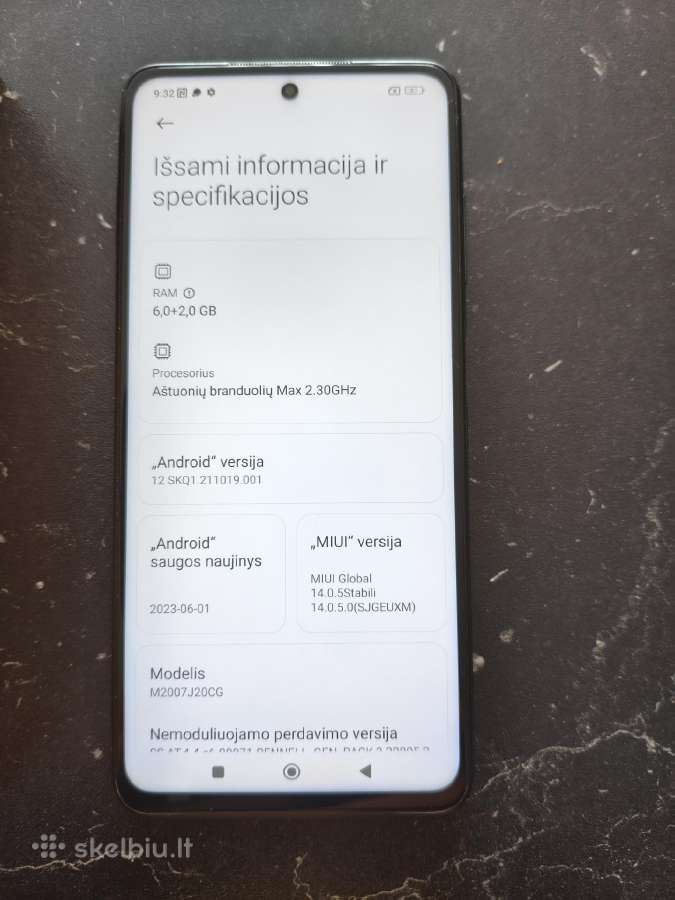 Xiaomi Poco X3 Nfc 128 GB - Puiki būklė - nuotraukos Nr. 6