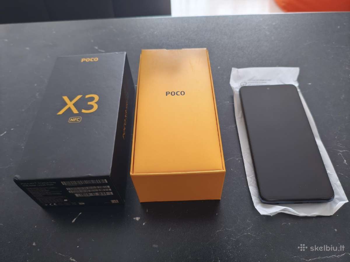 Xiaomi Poco X3 Nfc 128 GB - Puiki būklė - nuotraukos Nr. 2