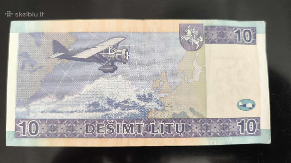 10 litų - nuotraukos Nr. 2