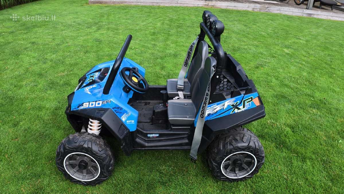 Didelis Dvivietis Peg Perego Rzr 900 džipas - nuotraukos Nr. 3