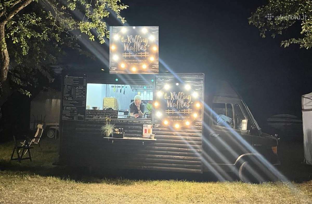 The Rolling Waffles Food Truck/ Maisto vagonėlis - nuotraukos Nr. 5