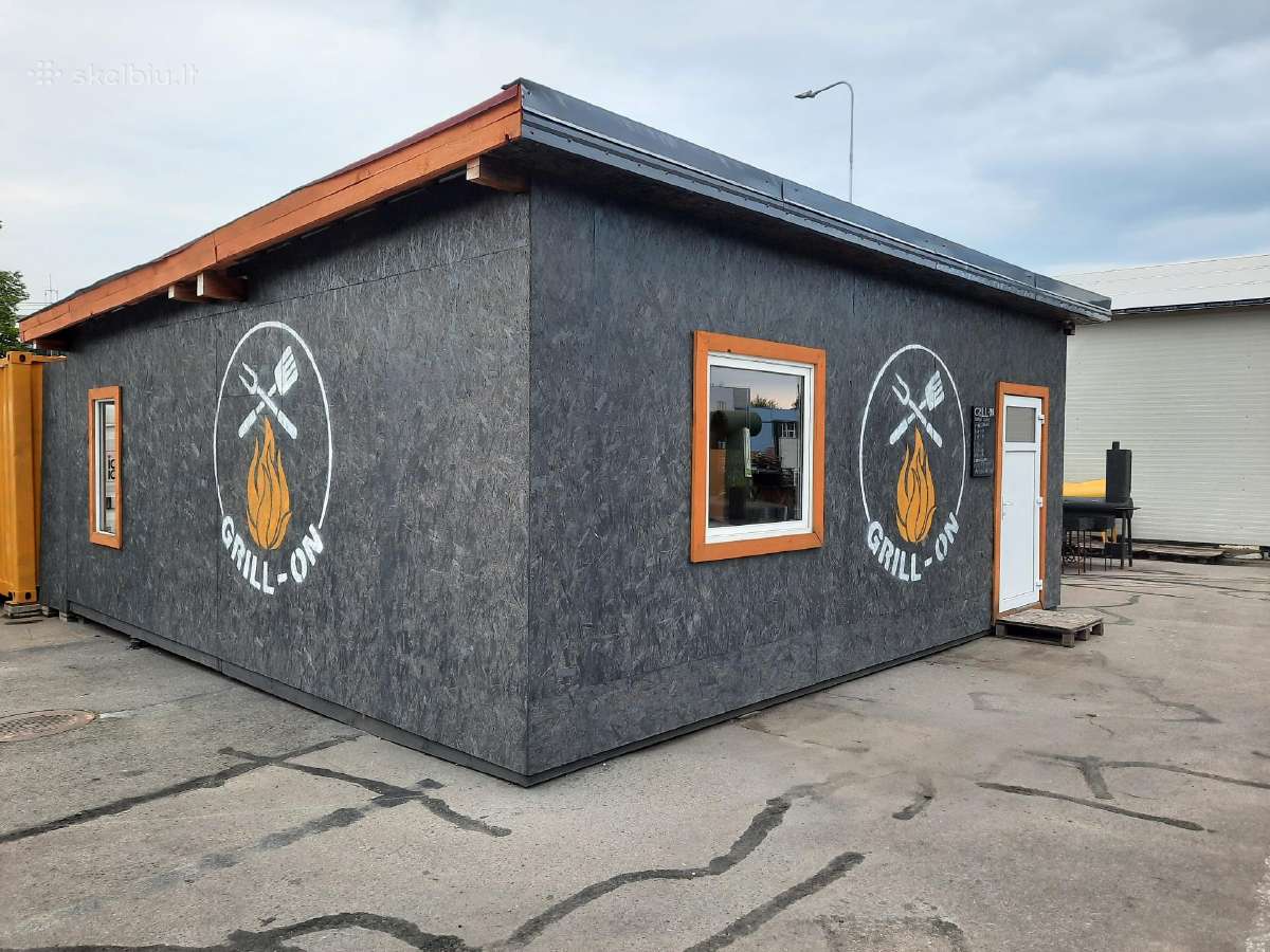 Prekybai naudotas 49 kv.m namukas nusikėlimui - nuotraukos Nr. 2