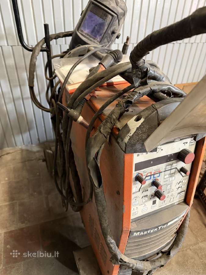 Suvirinimo aparatas Mastertig Ac/dc 2500w (Kemppi) - nuotraukos Nr. 3
