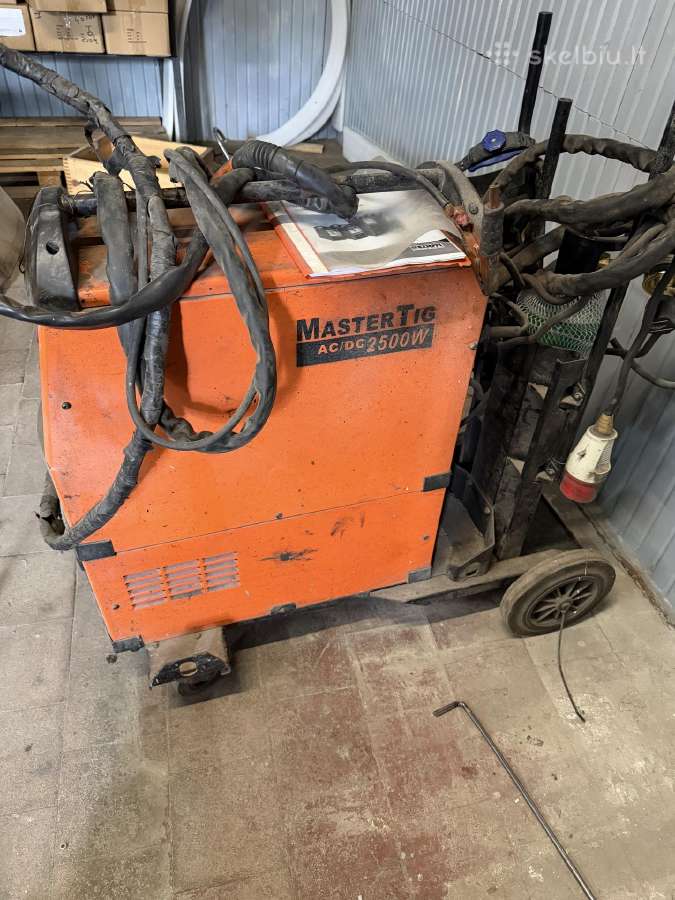 Suvirinimo aparatas Mastertig Ac/dc 2500w (Kemppi) - nuotraukos Nr. 4