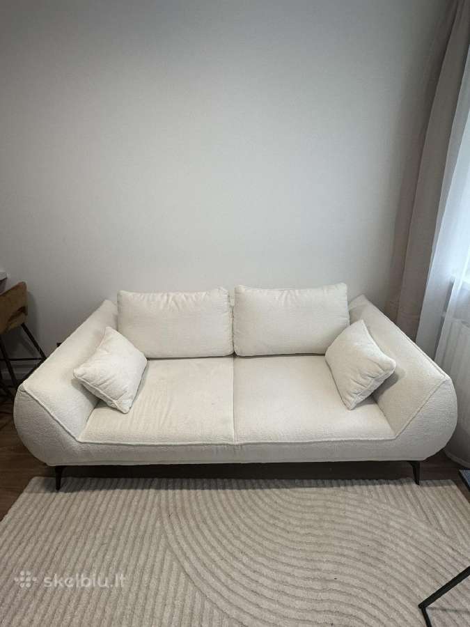 Stilinga sofa, mažai naudota - nuotraukos Nr. 2