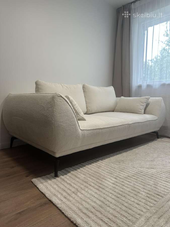 Stilinga sofa, mažai naudota - nuotraukos Nr. 3