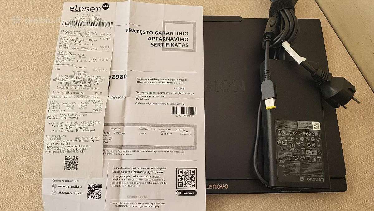 Lenovo i7-13650hx/24gb/2tb SSD/rtx 5060/garantija - nuotraukos Nr. 2