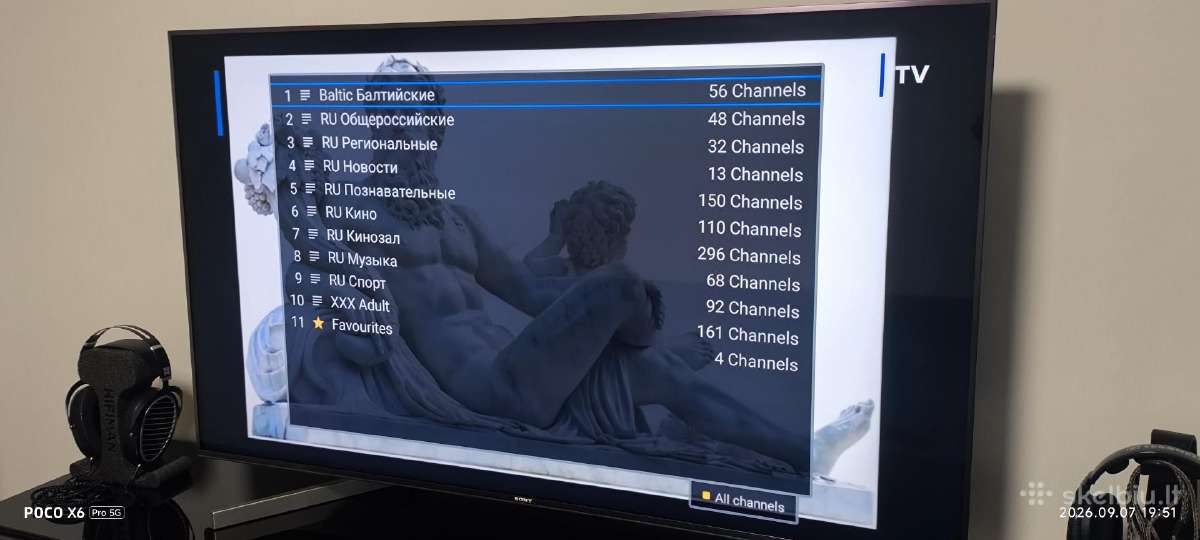 Aukštos klasės Sony 55" Smart TV (kd-55xf9005) - nuotraukos Nr. 8