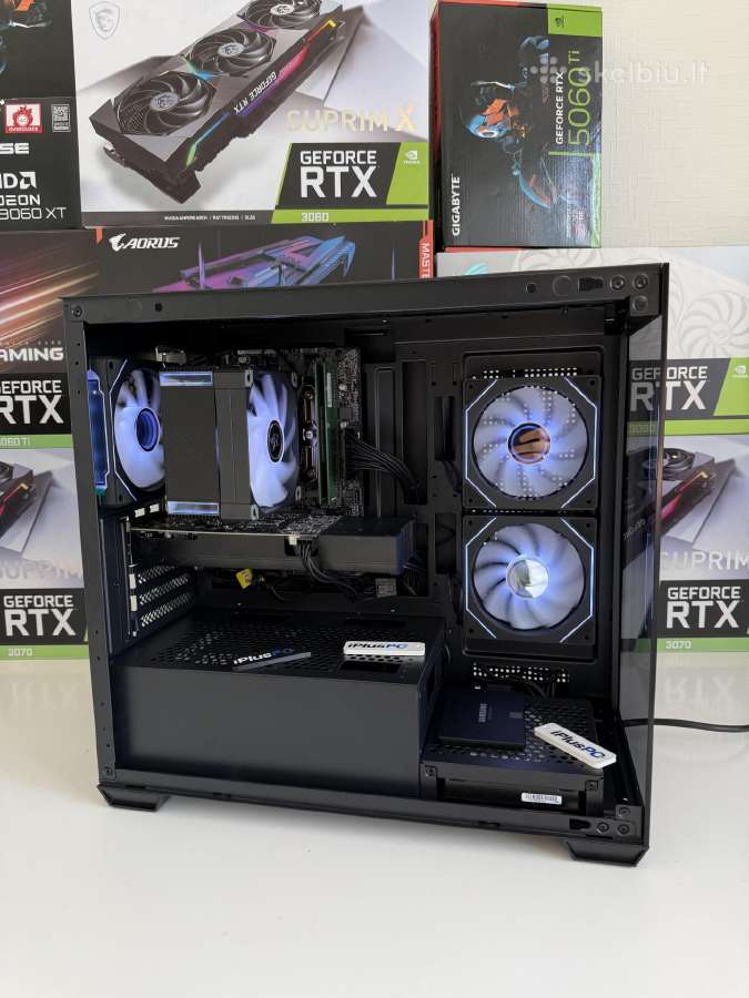 I7-6700 Gtx 1060 6gb 16gb RAM 500gb SSD 2tb HDD - nuotraukos Nr. 2