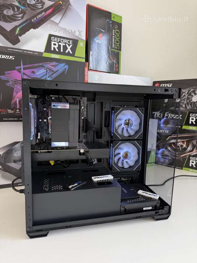 I7-6700 Gtx 1060 6gb 16gb RAM 500gb SSD 2tb HDD - nuotraukos Nr. 3