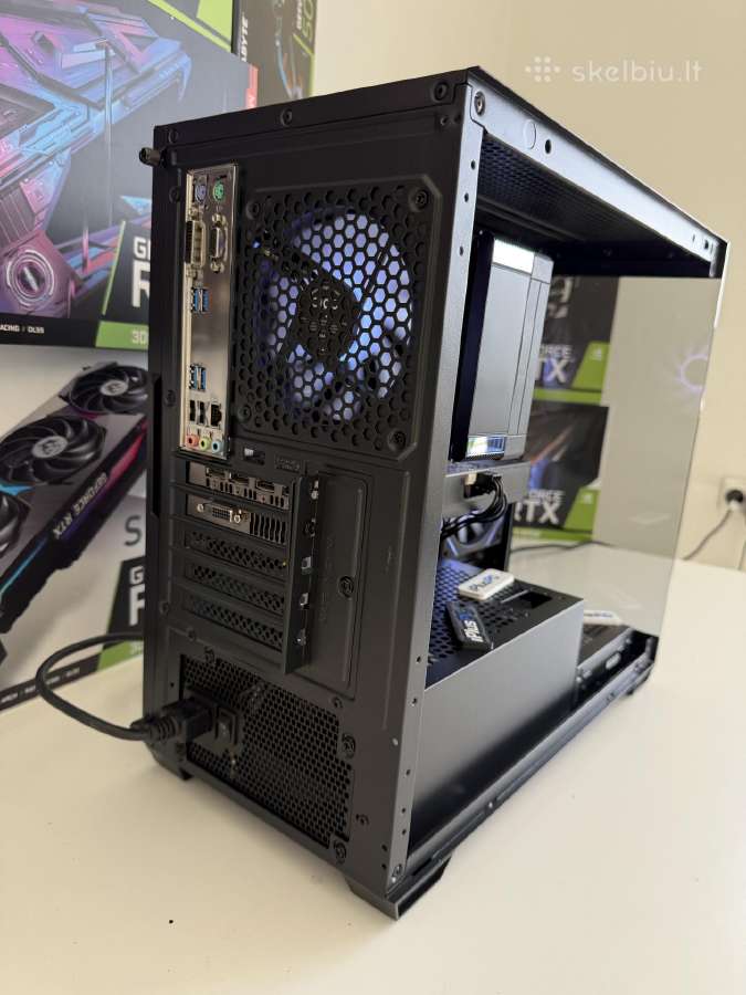 I7-6700 Gtx 1060 6gb 16gb RAM 500gb SSD 2tb HDD - nuotraukos Nr. 4