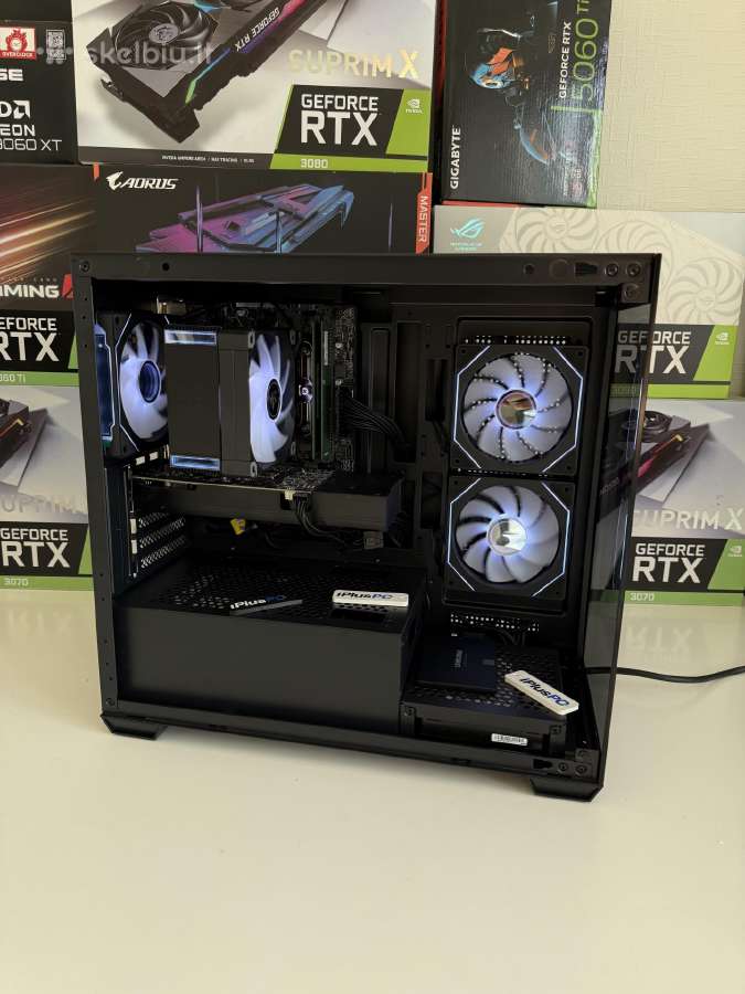 I7-6700 Gtx 1060 6gb 16gb RAM 500gb SSD 2tb HDD - nuotraukos Nr. 6