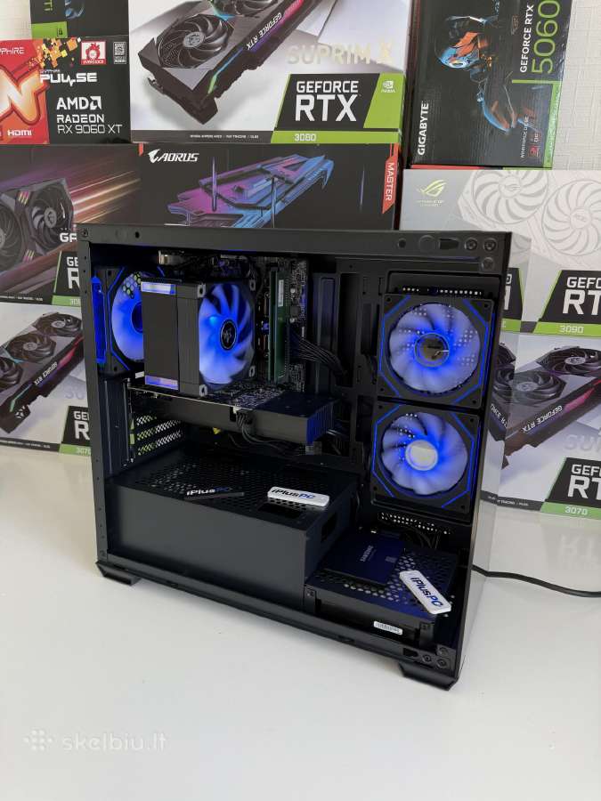 I7-6700 Gtx 1060 6gb 16gb RAM 500gb SSD 2tb HDD - nuotraukos Nr. 8