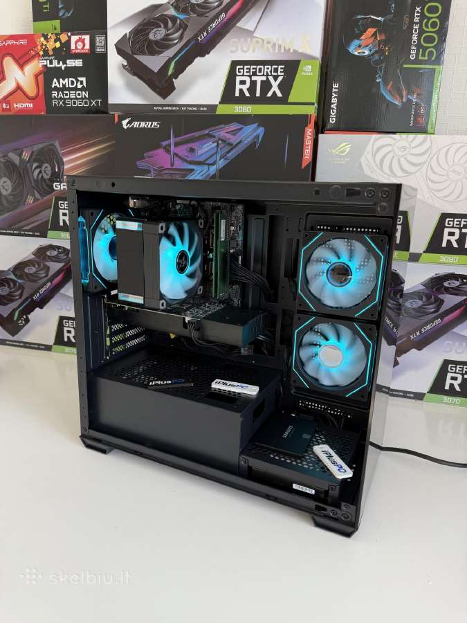 I7-6700 Gtx 1060 6gb 16gb RAM 500gb SSD 2tb HDD - nuotraukos Nr. 9
