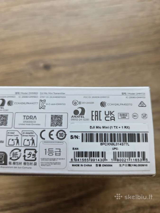 Dji Mic Mini 2, 2tx + 1rx / 1 Tx + 1 Rx Mikrofonas - nuotraukos Nr. 8
