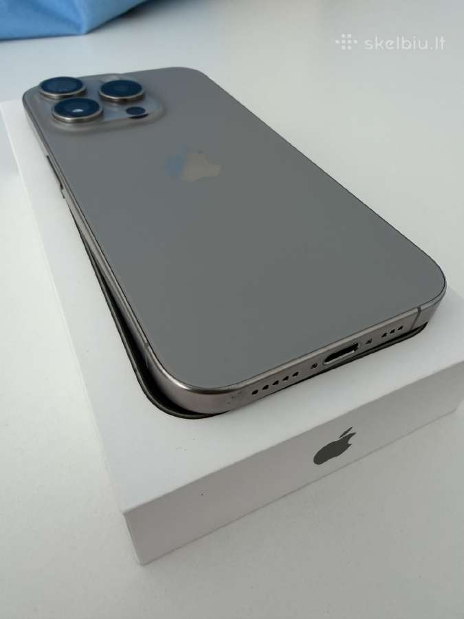 Parduodamas iPhone 15 Pro 128gb Silver - nuotraukos Nr. 7