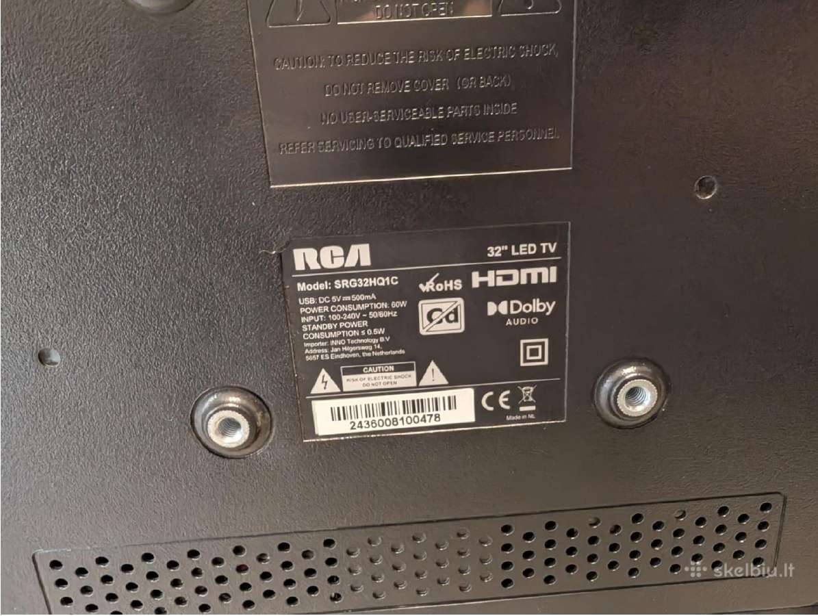 Rca Srg32hq1c 32 LED HD Google TV +3mėn. - nuotraukos Nr. 3