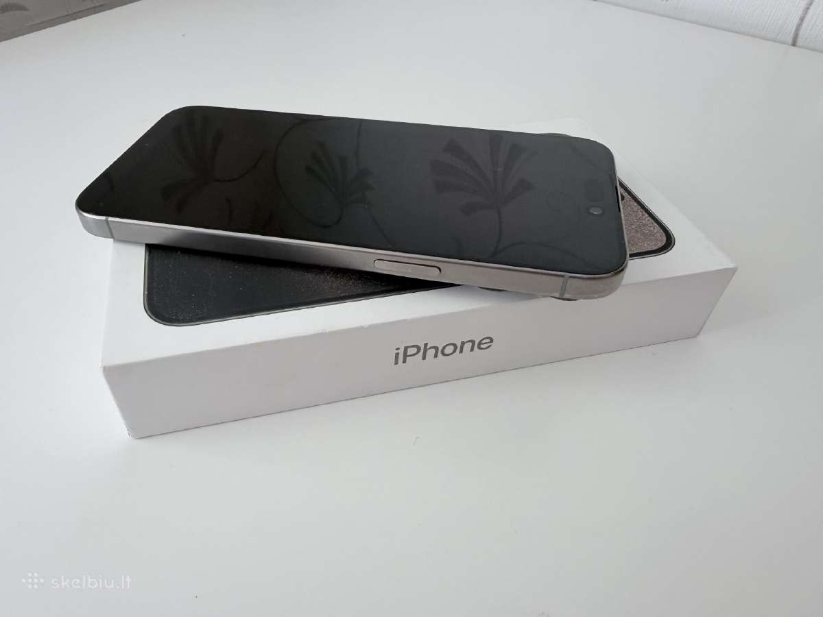 Parduodu iPhone 15 Pro Max 512 GB - nuotraukos Nr. 2