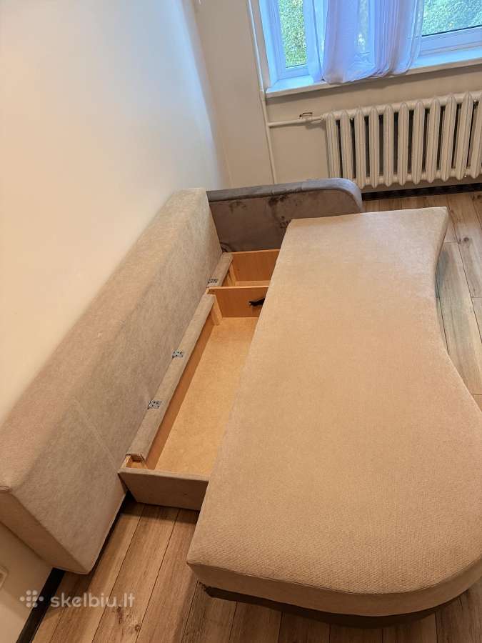 Parduodama išskleidžiama sofa-lova - nuotraukos Nr. 2
