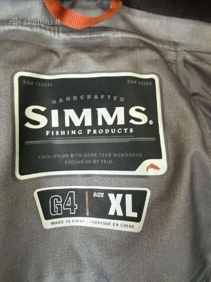 Simms G4 Pro Striuke XL - nuotraukos Nr. 2
