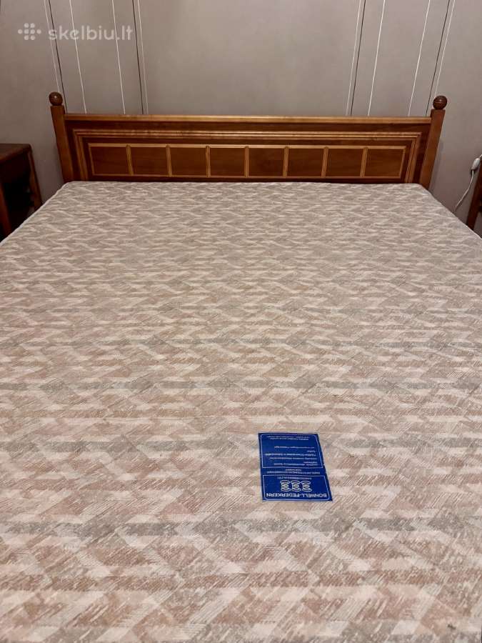 Dvigulė lova su čiužiniu (160x200 - nuotraukos Nr. 4