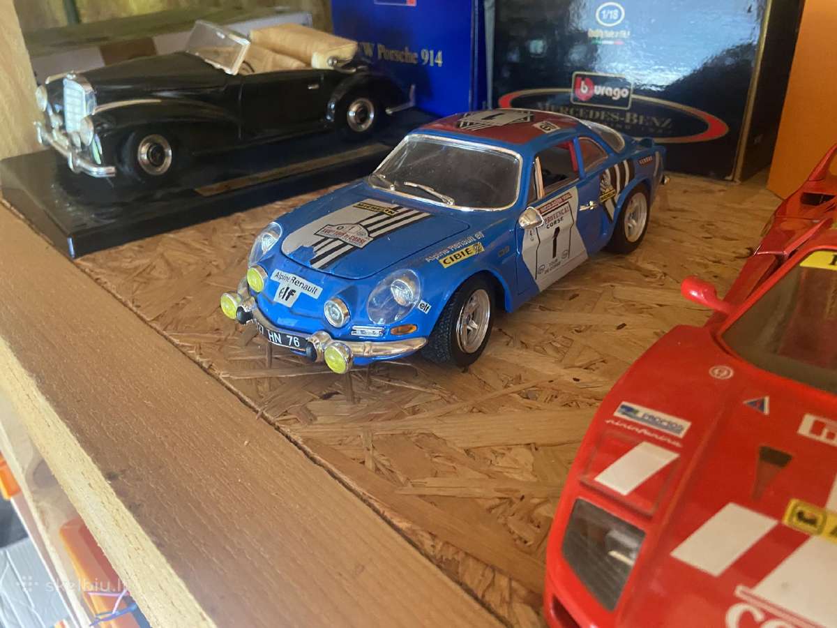 Modeliukai 1/18 kolekcija diecast modeliai - nuotraukos Nr. 13