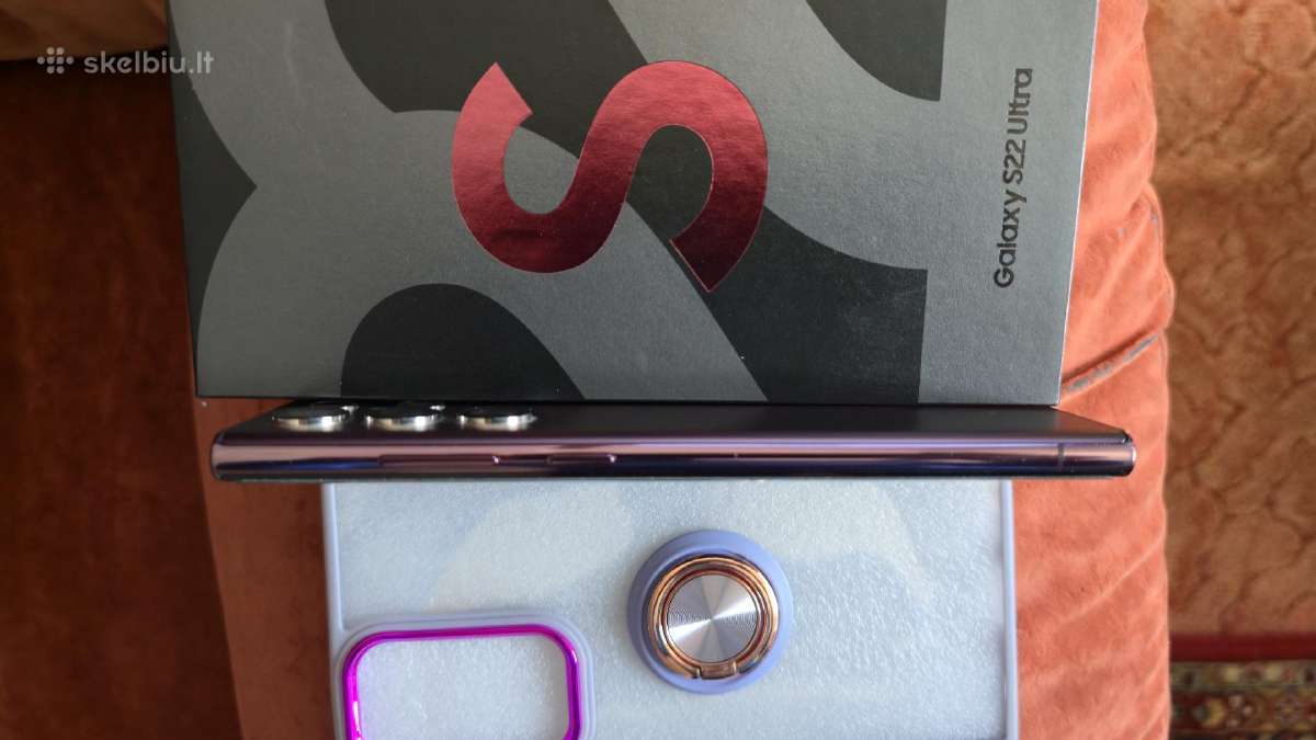 Samsung S22 Ultra 12/256gb - nuotraukos Nr. 6