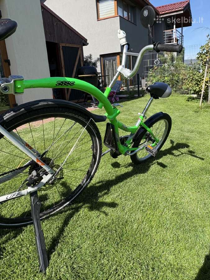 Weeride Co-pilot priekaba žalia - nuotraukos Nr. 2
