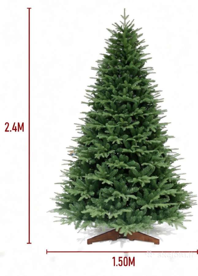 Nauja dirbtinė Kalėdų eglė 2.4m aukščio - nuotraukos Nr. 7