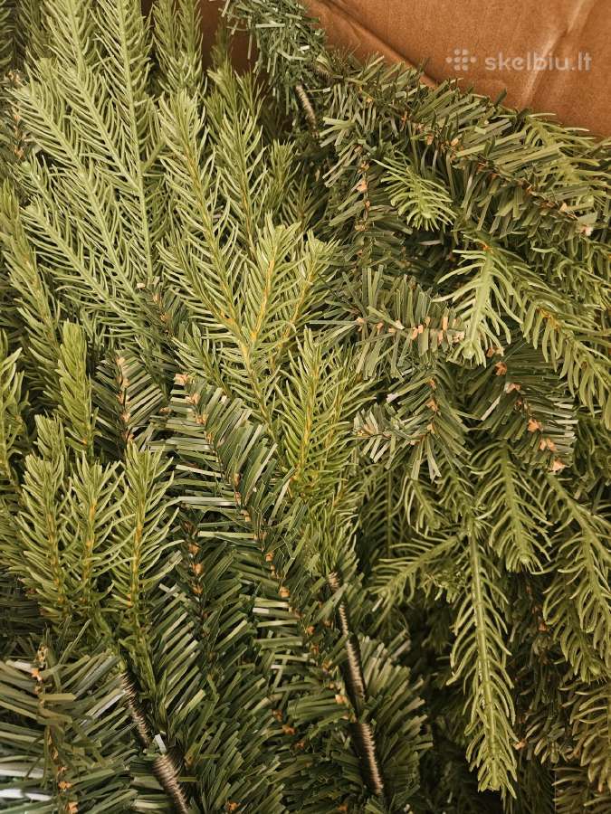 Nauja dirbtinė Kalėdų eglė 2.4m aukščio - nuotraukos Nr. 8