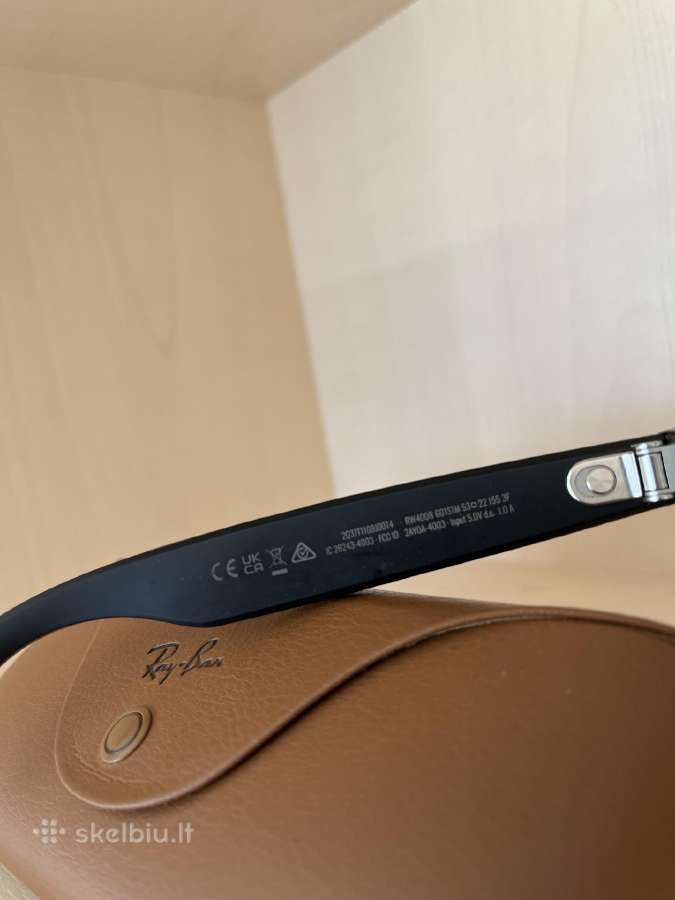 Parduodami Ray-ban Meta Wayfarer Rw4008 - nuotraukos Nr. 5