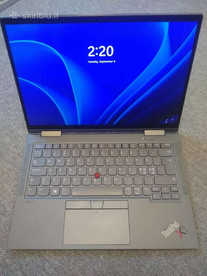 X1 Yoga i7-1165/16/512/4k ekranas - nuotraukos Nr. 3