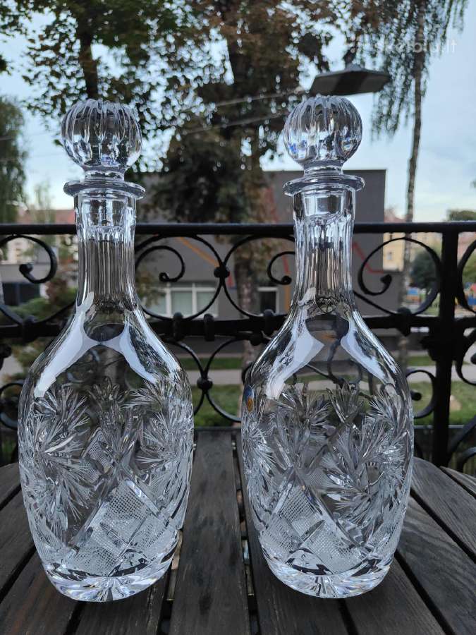 Krištolinis grafinas-talpa 1litras.naujas - nuotraukos Nr. 10