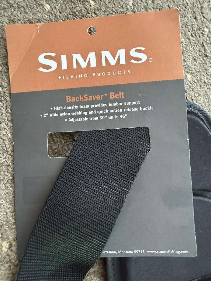 Simms Backsaver Wading Belt braidymo dirzas - nuotraukos Nr. 4