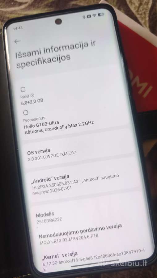 Redmi note 15 - nuotraukos Nr. 2