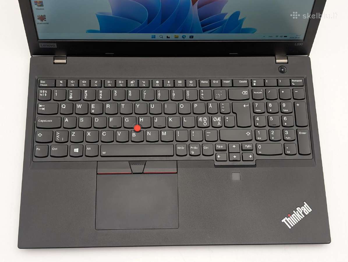 Lenovo Thinkpad L590 16gb 512gb Darbui 15.6 - nuotraukos Nr. 4