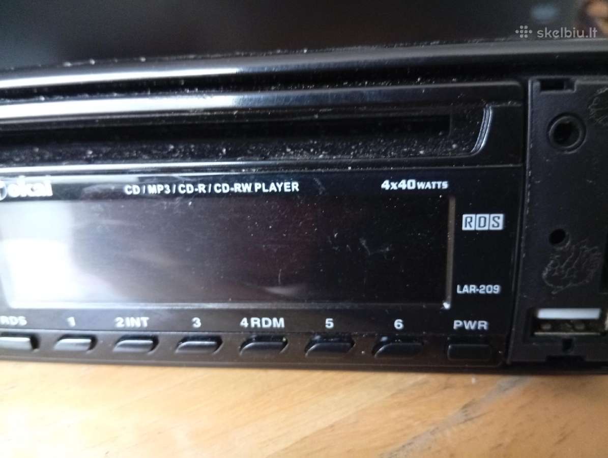 Automagnetola tokai,su mp3 ir usb,kaina 30 e - nuotraukos Nr. 3