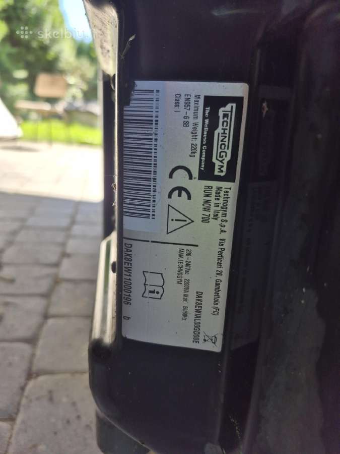 Bėgimo takelis Technogym run Now 700 - nuotraukos Nr. 2