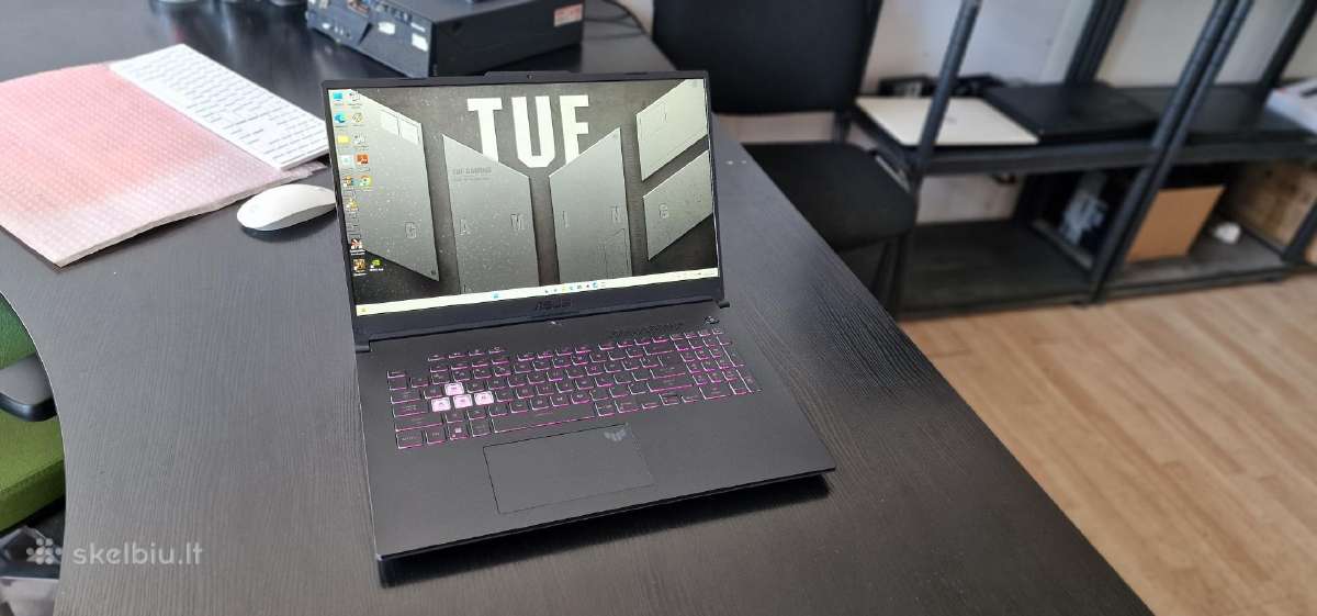 Asus Tuf 17, Ryzen 9 7940, 1 TB SSD, Rtx 4070 8gb - nuotraukos Nr. 2