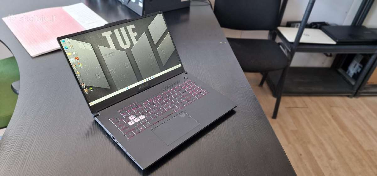 Asus Tuf 17, Ryzen 9 7940, 1 TB SSD, Rtx 4070 8gb - nuotraukos Nr. 5