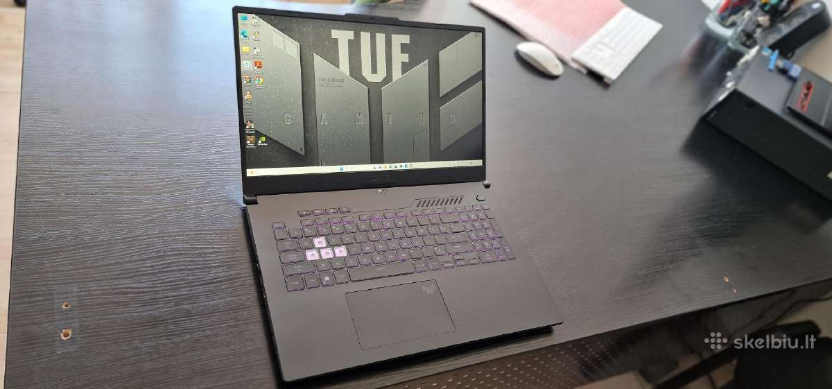 Asus Tuf 17, Ryzen 9 7940, 1 TB SSD, Rtx 4070 8gb - nuotraukos Nr. 8