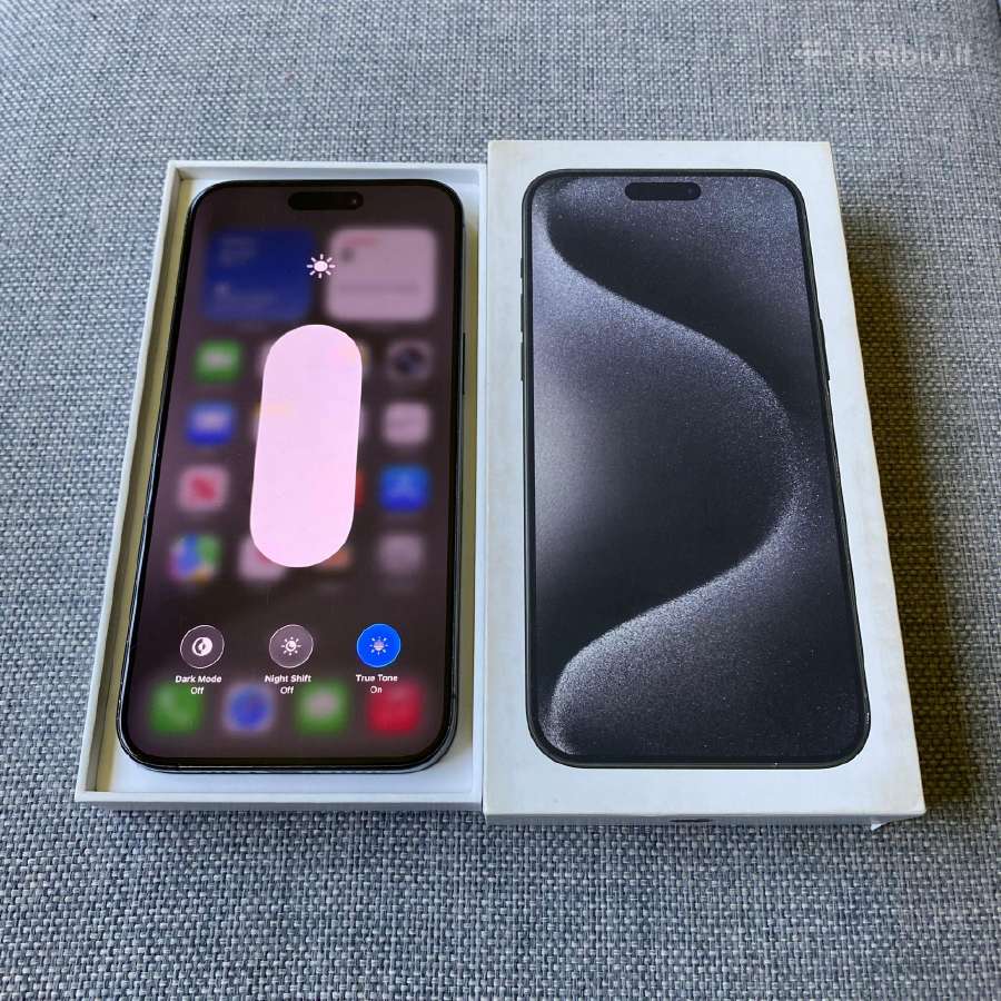 Apple iPhone 15 Pro Max 256gb Black Titanium - nuotraukos Nr. 4