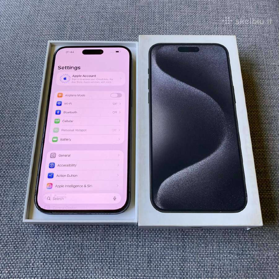 Apple iPhone 15 Pro Max 256gb Black Titanium - nuotraukos Nr. 2