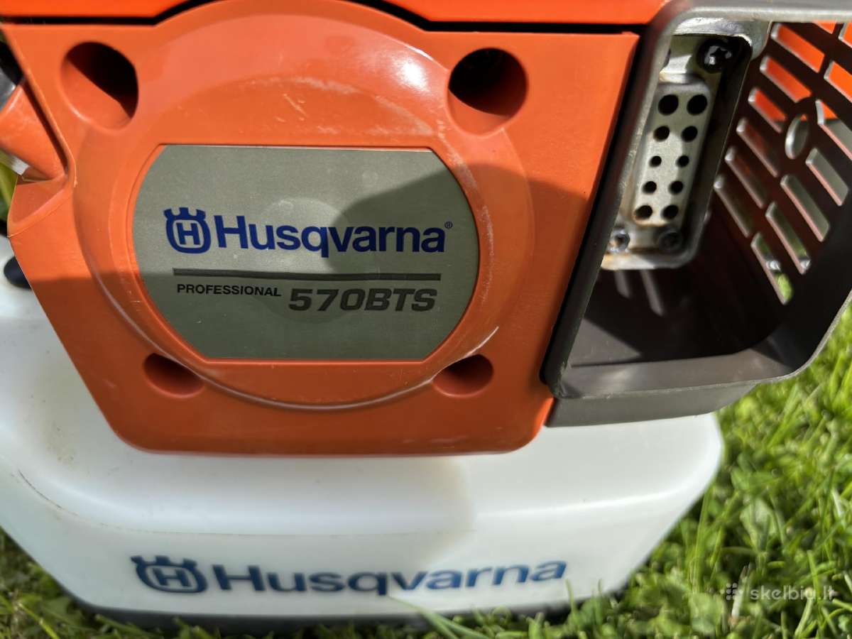 Lapų pūstuvas husqvarna 570 BTS - nuotraukos Nr. 2